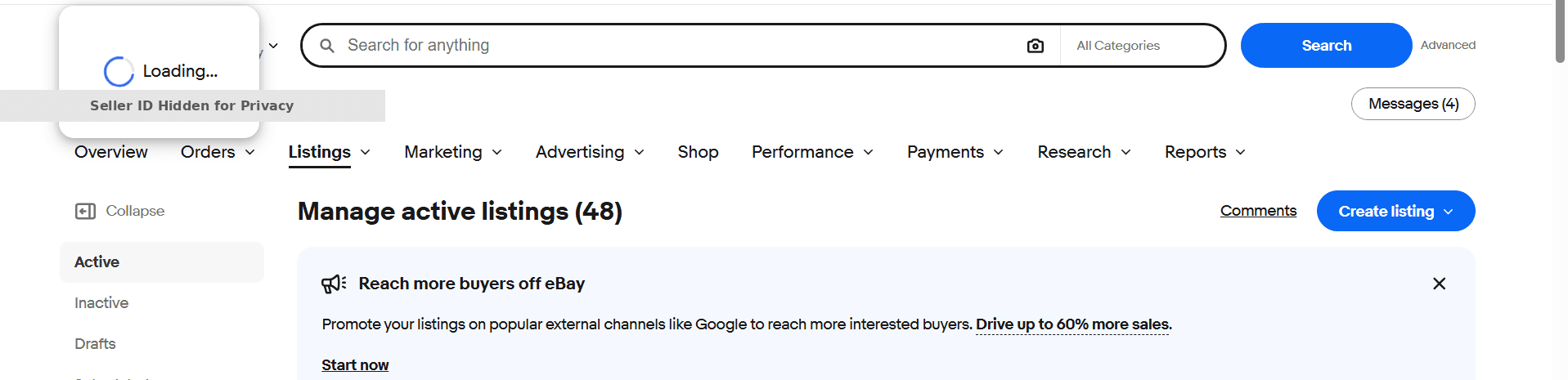 Improving eBay Order and Inventory Workflows performance evidence